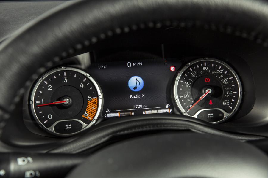 Панель приборов Jeep Renegade Limited (BU) 2018 года  (UK) (фото 26 из 41)